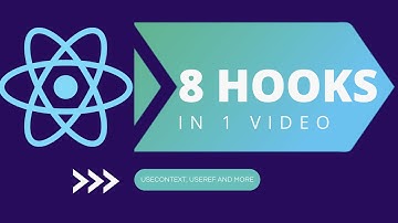 8 React Hooks in 1 Video
