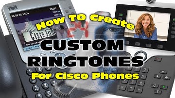How to Create Custom Ringtones for Cisco IP Phones - Using Audacity (free software)