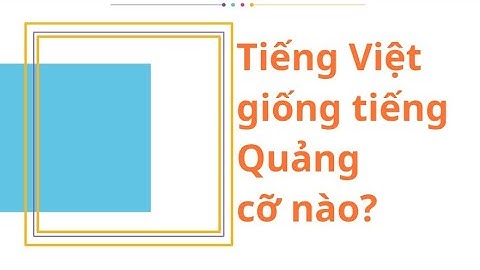Tiếng Việt có thật sự giống tiếng Quảng Đông không?  Coi video này thì biết. 越文似唔似廣東話，睇完段片就知