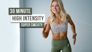 Day 8 - 30 MIN MILITARY MONDAY - HIIT WORKOUT - Super Sweaty, Full Body, No Equipment, No Repeat