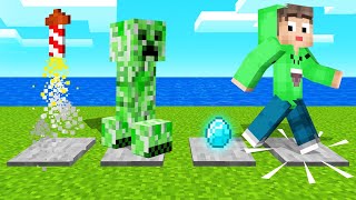 MINECRAFT But EVERY STEP = PRESSURE PLATES! MINECRAFT But EVERY STEP = PRESSURE PLATES!