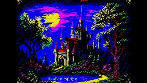 ZX Spectrum 128k: "Slideshow 01 - Helpcomputer0" Demo (2023)