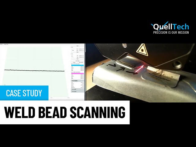Weld bead Scanning with 3D Laser Scanner