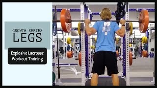 Explosive Lacrosse Workout Training - Growth Series Legs