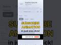 How To Make Subscribe Button Animation #shorts