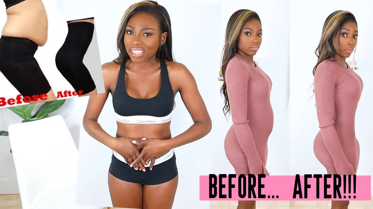 IS IT A MIRACLE OR A SCAM? TRYING ON £200 SHAPEWEAR MY STOMACH
