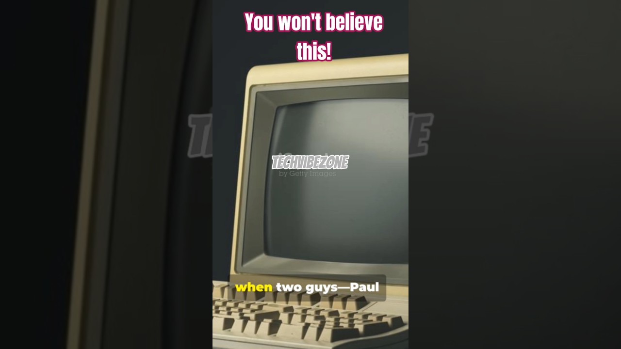 How the first PC was built! 