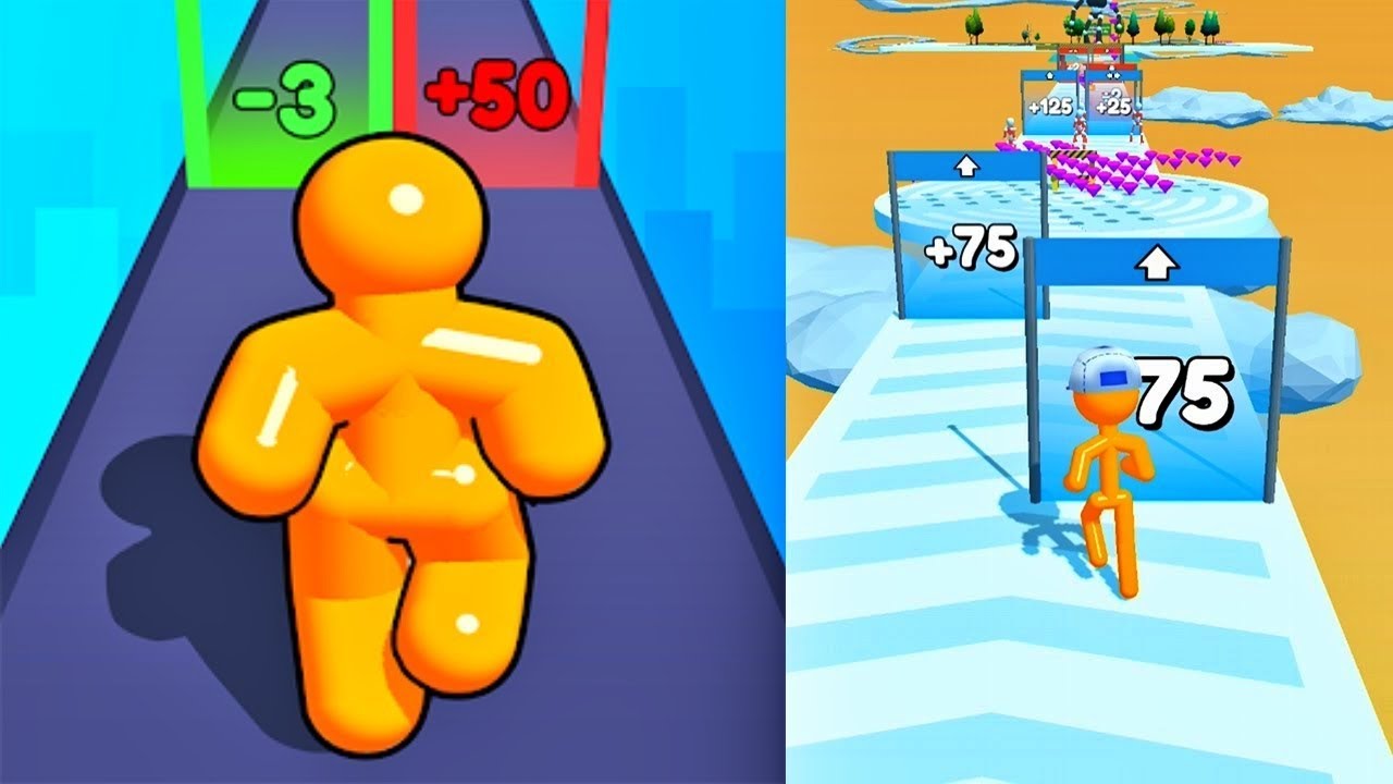 Tall Man Run - All Levels Gameplay iOS Android - Level 11-19