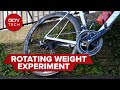 Why Rotating Wheel Weight Doesn't Matter: A Real World Cycling Experiment