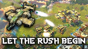 [C&C 3: Kanes Wrath] Let The Rush Begin | Chemical Warfare Mod