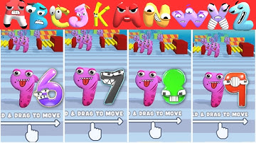 Merge Alphabet Run ABC Letter Go, Number Run Merge Math 3D, Number Lore ⭐⭐⭐⭐⭐ Abcdefgpqrstuwxyz
