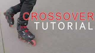 HOW TO do CROSSOVER TURNS  INLINE SKATING TUTORIAL 4