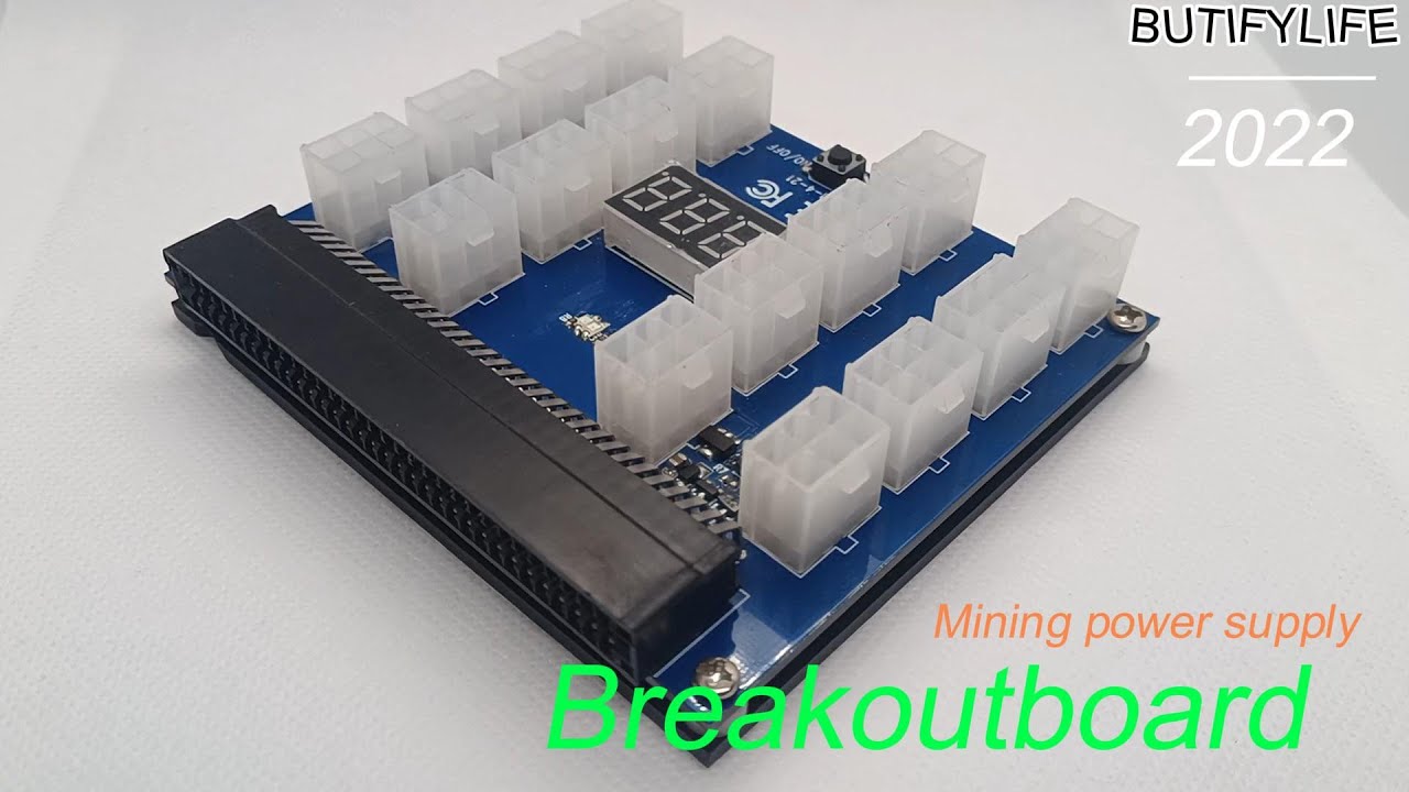 Mining için power supply önerisi breakout board
