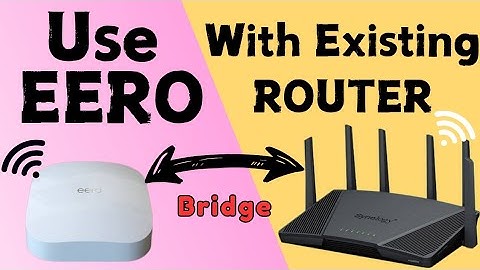 Setup Amazon Eero with Existing Router | Use your Current router with Eero Mesh WiFi System |