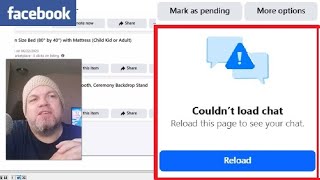 Fix Facebook Messenger ERROR  Couldnt Load Chat Reload This Page to See Your Phone Google Chrome