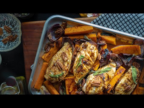 ketogenic-friendly-healthy-chicken-recipe-|-roasted-chicken-with-butternut-squash