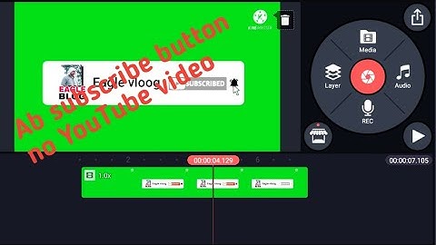 How To Make Subscribe Animation | Subscribe button animation bell intro in android ?