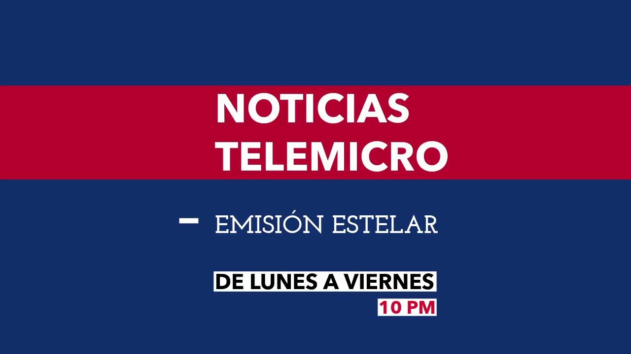 EN VIVO NOTICIAS TELEMICRO YouTube
