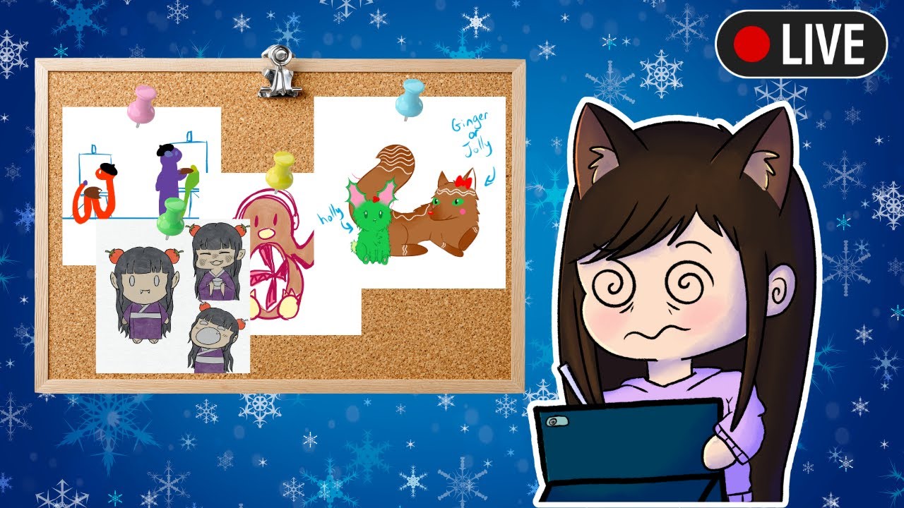 Let's Finish Some Unfinished Art! | Chill Drawing + Chat Stream