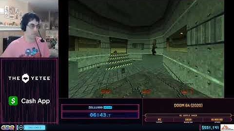 SGDQ 2020 - Doom 64 (2020) Main Campaign in 37:37 and Lost Levels in 12:12