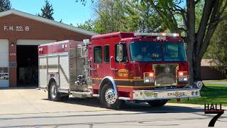 Anderson Fire Department - Engine 8 Responding