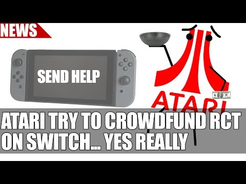 Video: Atari's Crowdfunded RollerCoaster Tycoon Til Switch Lancerer Om To Uger