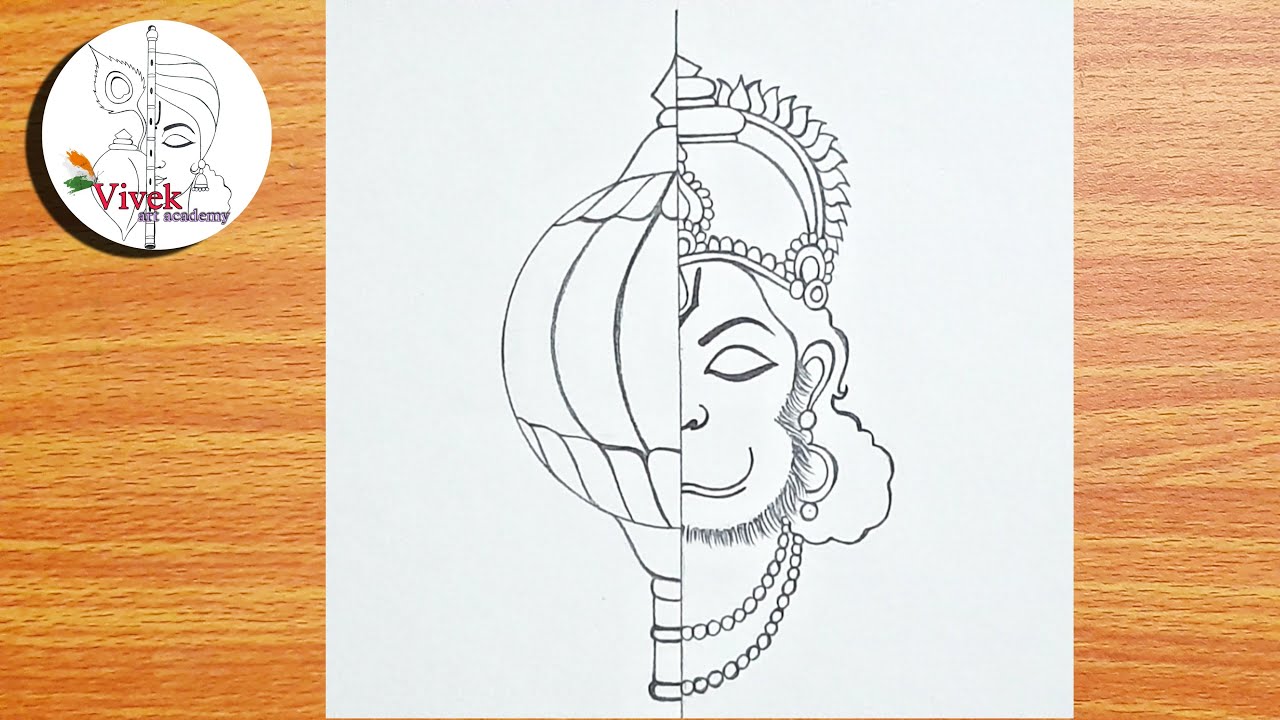 Hindu god hanuman Stock Vector Images - Alamy