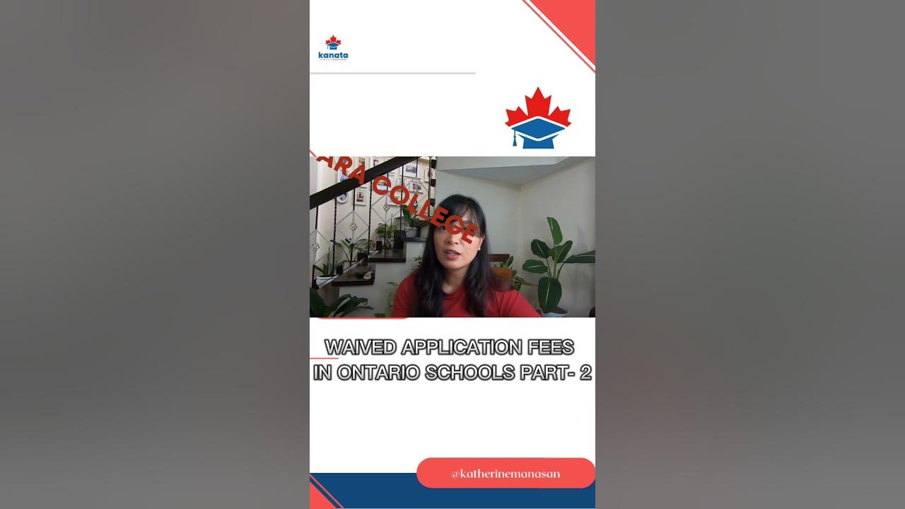 waived-application-fees-in-ontario-schools-part-2-shorts-youtube