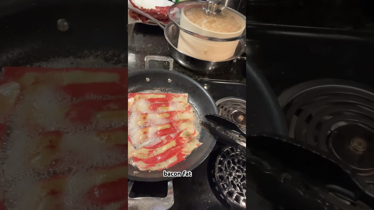 We fixed it! Best tasting fake bacon ever! 