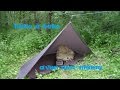 Bivouac bushcraft  tarponcho  chaise bushcraft polish lavvu with a tarp and bushcraft chair  bbn