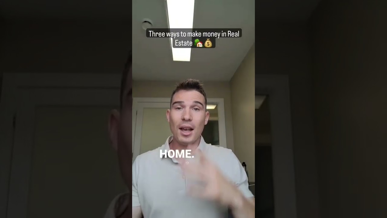 Peterborough Real Estate Tips - 3 Ways to make money with Real Estate