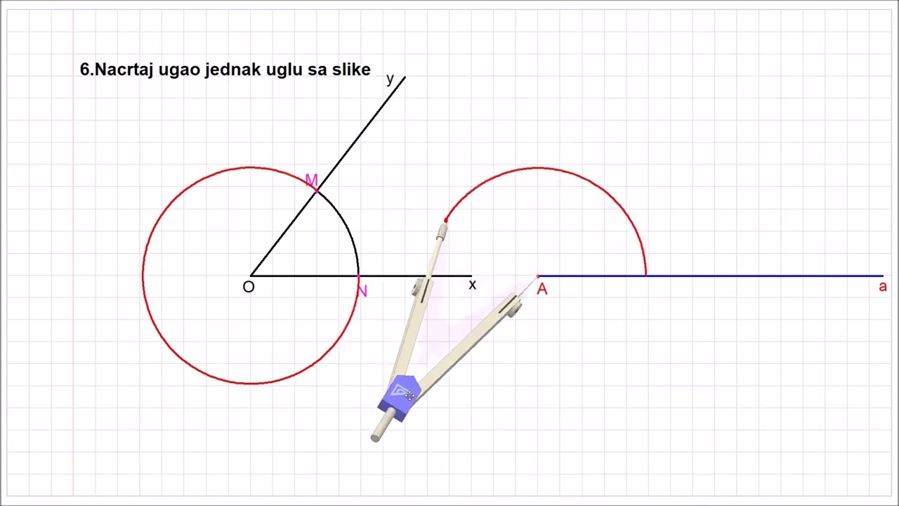 5.237.Ugao.Prenosenje uglova.Zadatak 6