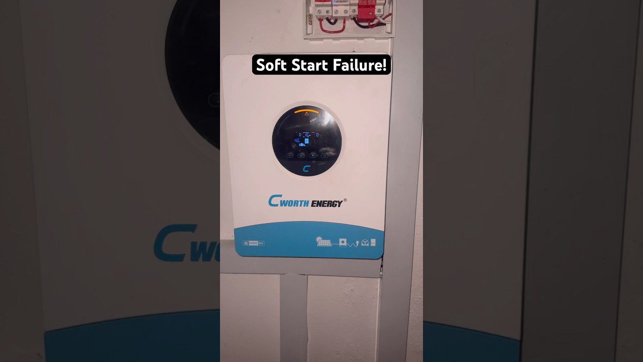 Cworth 6kva Solar Hybrid Inverter Displaying Error 10. 