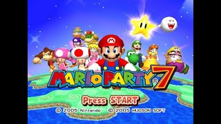 Mario Party 7 (GameCube) - Longplay (Solo Cruise)