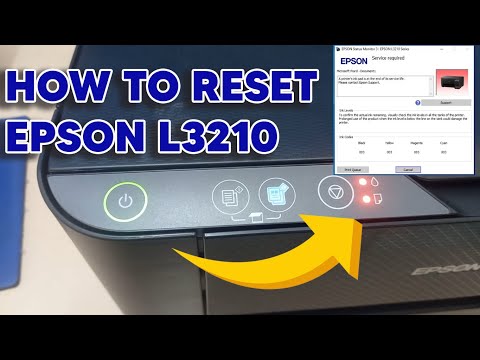 video How to Reset Epson L3210 | Service Required