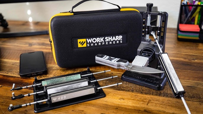  Work Sharp Portable Pocket and Hunting Knife Sharpener, WSGPS-W  : Sports & Outdoors