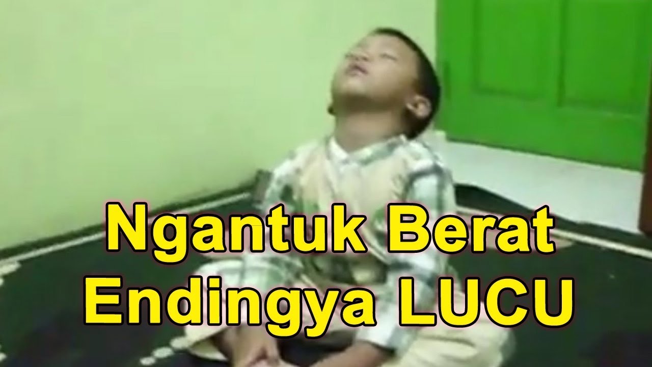 Lucu Balita Ngantuk Berat