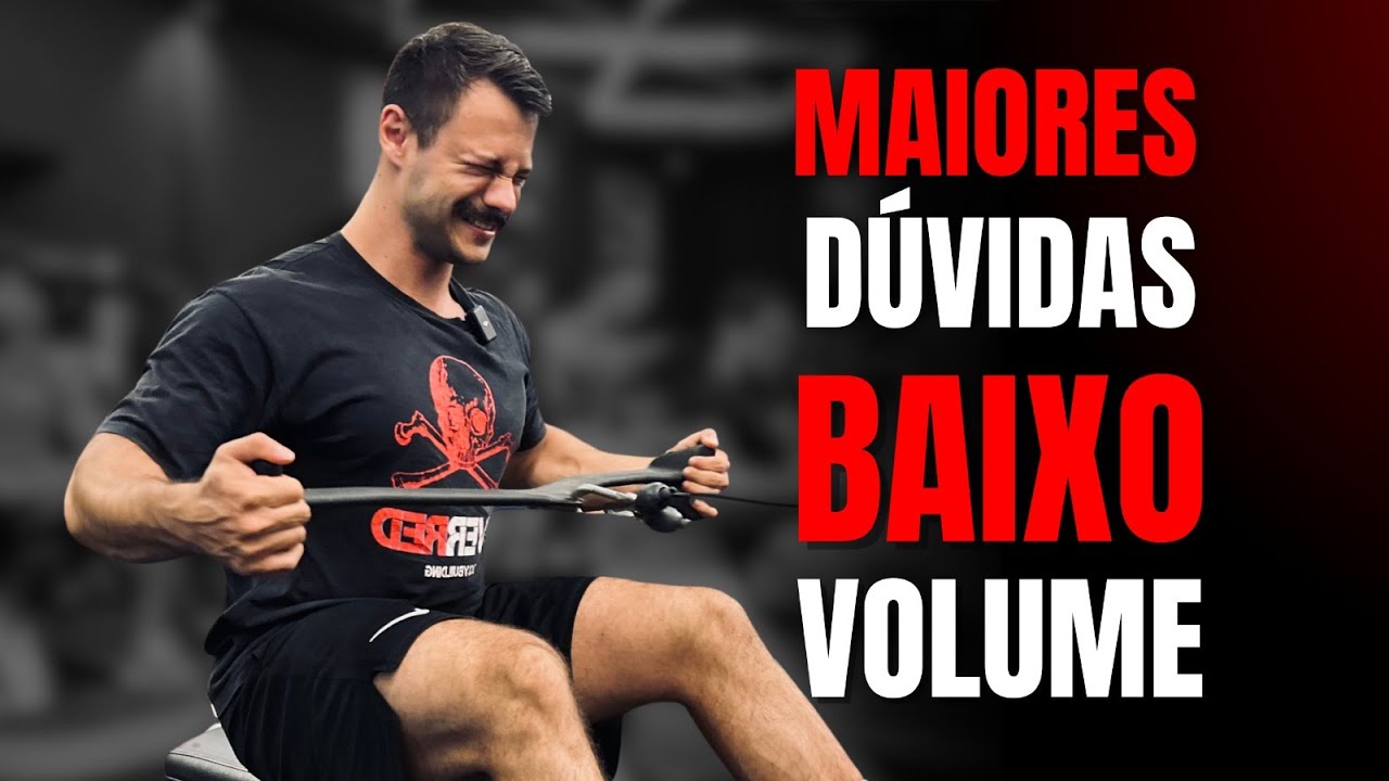 TREINO DE BAIXO VOLUME (RESPONDENDO DÚVIDAS)