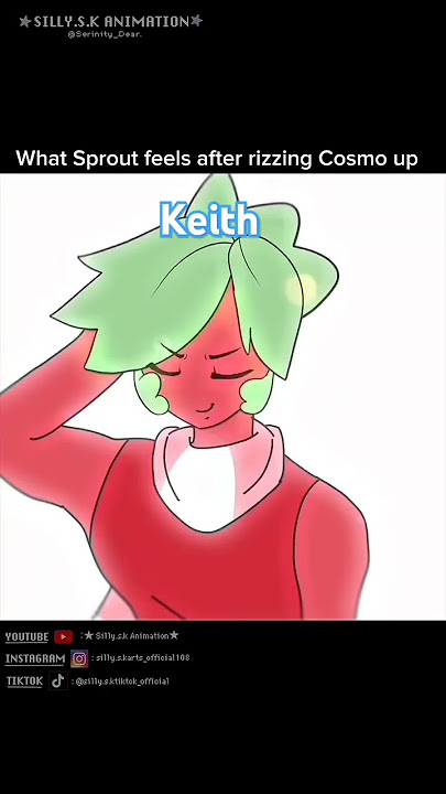 when John gigki sees a sprout *cutely change as cosmo*