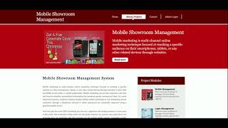 Mobile Showroom Management System