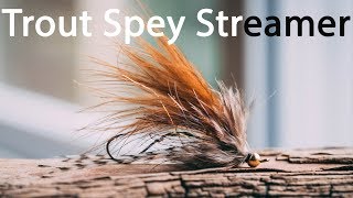 How To Tie Trout Spey Streamers | The ONE Trout Spey Fly That Started it All