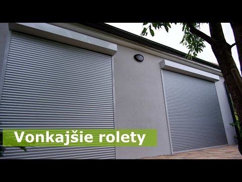 Vonkajšie rolety na vypínač | SUNMONT