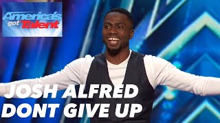 This contestant WON'T give up! | Josh Alfred auditions THREE times in one day | Auditions | AGT 2023