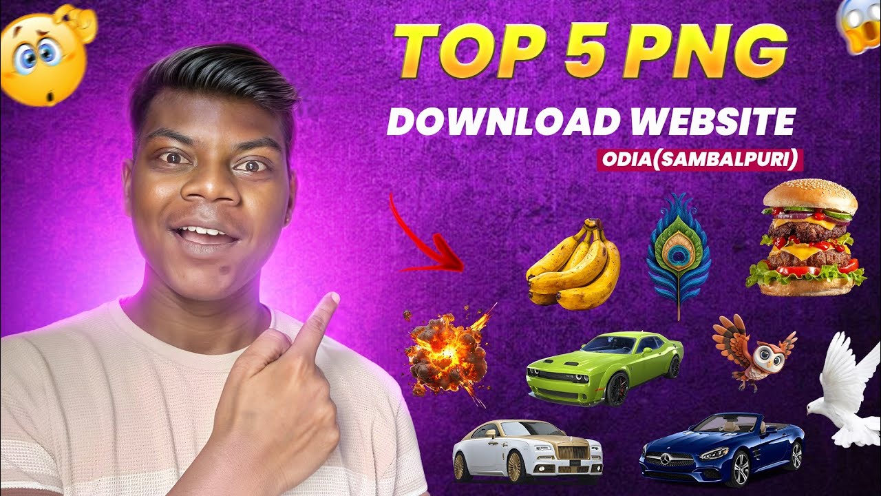 Top 5 Free PNG Websites 🔥 High Quality Transparent Images ||odia Sambalpuri 