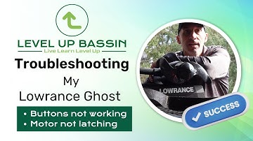 Lowrance Ghost Trolling Motor - Troubleshooting and fixes!
