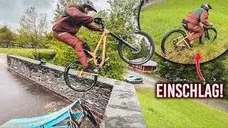 MTB Street Gaps mit dem FREERIDE BIKE & Kicker Rampe! Teil 9, Oelsnitz