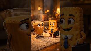 😂 Chai Ka Dil Rusk Par Aaya! Biscuit Reh Gaya Akela | Funny AI Video |Part 1 #shorts #aistory #funny