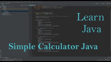 Create a Simple Calculator in Java