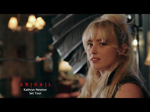 ?Take a BTS Tour of the ABIGAIL set with Kathryn Newton ?