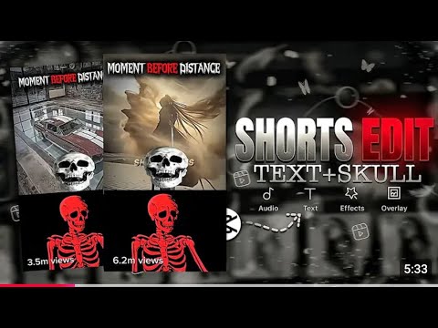 How to make 🤔Trending Skull Face Video Editing In Capcut | Capcut Skull Face Edit | Capcut SkullFace